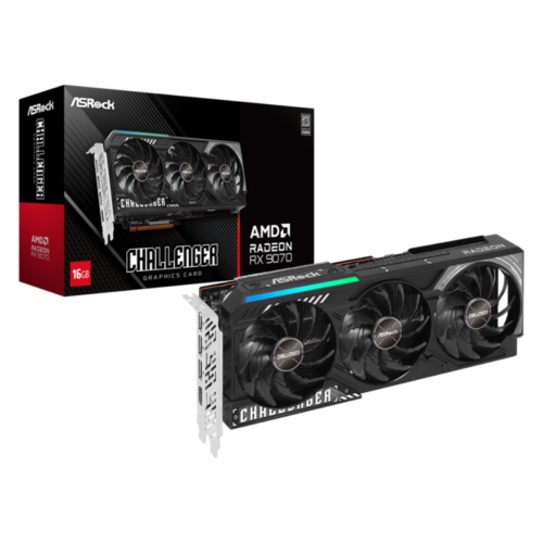 PLACA DE VIDEO ASROCK RX9070XT 16GB CHALLENGER