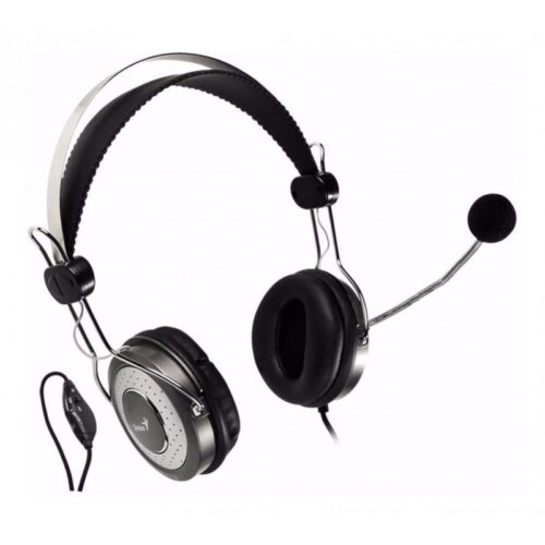 AURICULAR + MIC HEADSET GENIUS HS-04SU DUAL PLUG