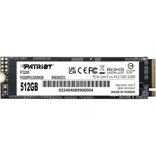 DISCO SSD PATRIOT P320 SOLID 512GB M.2 PE000997