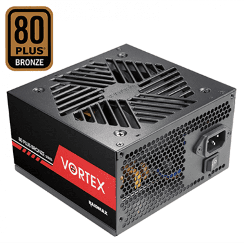 FUENTE 600W RAIDMAX VORTEX 80 PLUS BRONZE GAMER