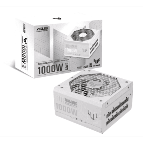 FUENTE ASUS TUF GAMING 1000W WHITE EDITION ATX 3.1 PCIE 5 80 PLUS GOLD