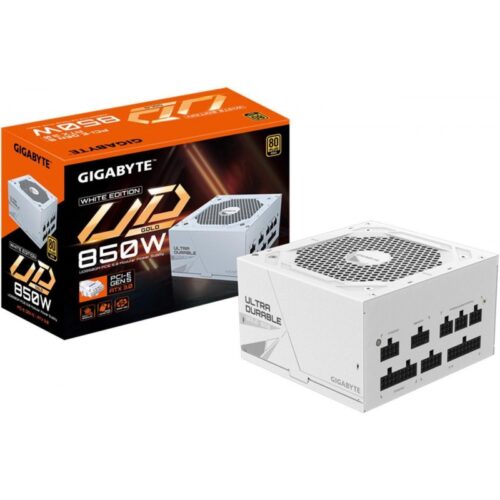 FUENTE GAMER GIGABYTE 850W 80 PLUS ICE (BLANCA) PG5