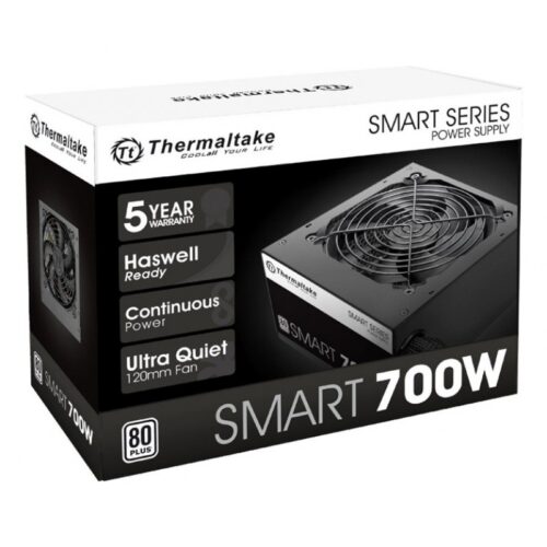 FUENTE THERMALTAKE SMART 700W 80 PLUS WHITE