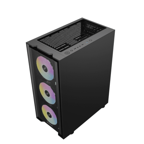 GABINETE GAMER RAIDMAX VECTOR V216 BLACK ATX TG RGB