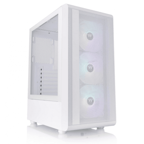 GABINETE THERMALTAKE S200 PLUS TG ARGB SNOW WHITE TEMPERED GLASS