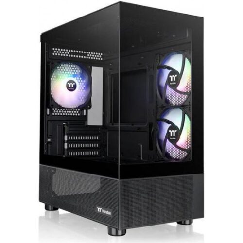 GABINETE THERMALTAKE VIEW 170 TG ARGB BLACK TEMPERED GLASS