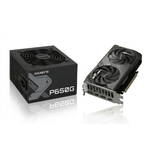 KIT GIGABYTE GOLD 650W +  RTX 5050 WF OC 8GB
