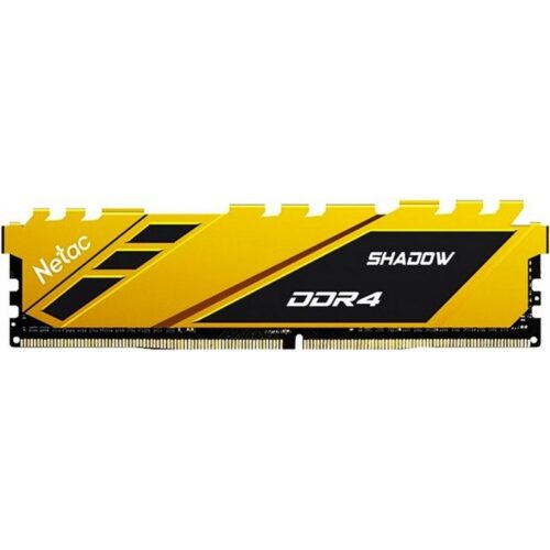 MEMORIA NETAC SHADOW DDR4 3200 16GB C16 YELLOW