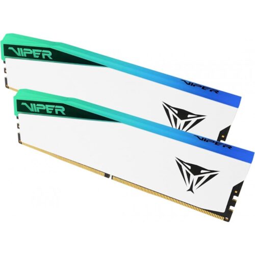MEMORIA PATRIOT DDR5 VIPER ELITE 5 32GB 6000 MTS RGB CL30 WHITE H DUAL KIT PE001041