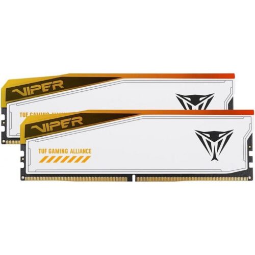 MEMORIA PATRIOT VIPER ELITE 5 TUF 32GB DDR5 CL36 RGB 6000MTS GAMING WHITE KIT DUAL PE000981