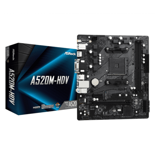 MOTHER ASROCK (AM4) A520M-HDV