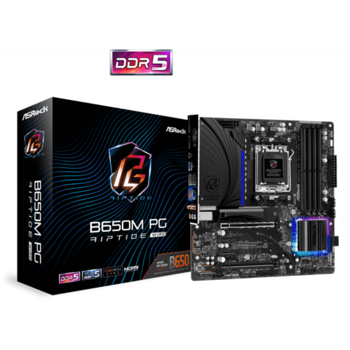 MOTHER ASROCK (AM5) B650M PG RIPTIDE WIFI