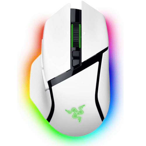 MOUSE GAMER RAZER BASILISK V3 PRO WHITE 35K HYPERSPEED WIRELESS