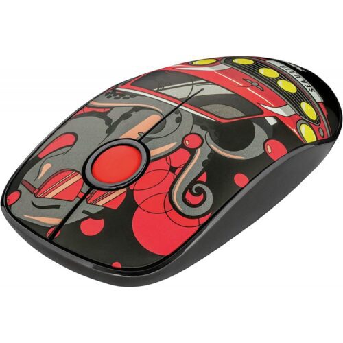MOUSE TRUST SKETCH SILENT WIRELESS RED