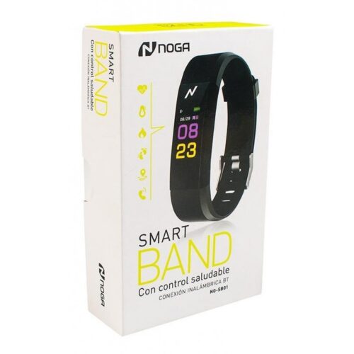 PULSERA NOGANET BT FITNESS NEGRA NG-SB01