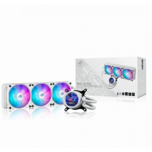 WATER COOLER ASUS ROG STRIX LC III 360 ARGB LCD WHITE